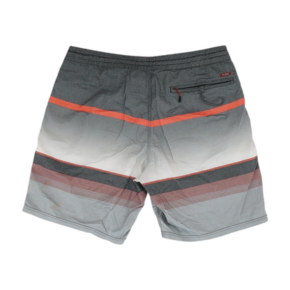 Gray Striped Swim Bottom