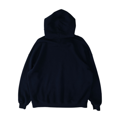 Navy Solid Hoodie Pullover