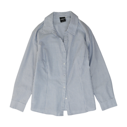 Blue Striped Button Down