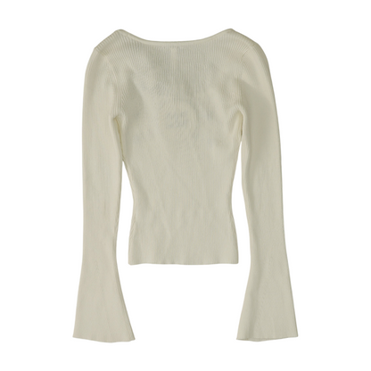 White Pullover Sweater