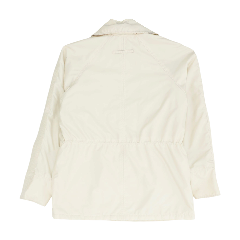 Beige Solid Jacket