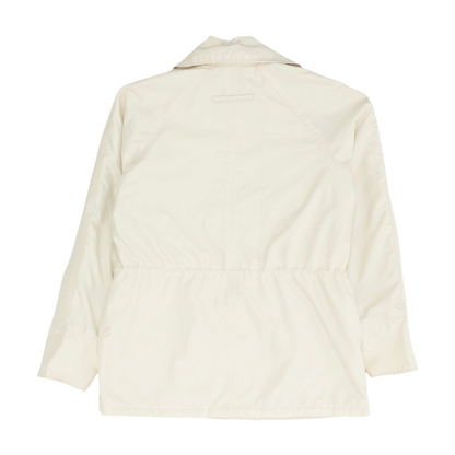 Beige Solid Jacket