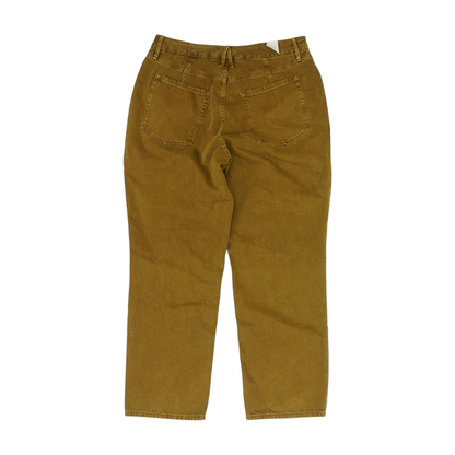 Brown Straight Jeans