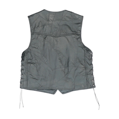 Black Solid Vest