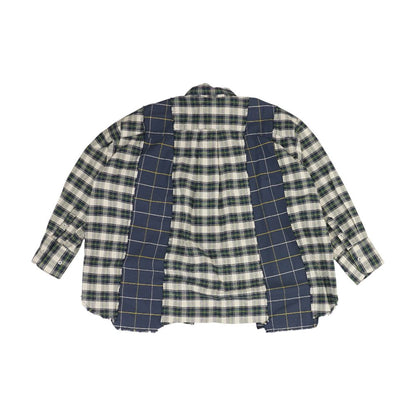 White Plaid Button Down