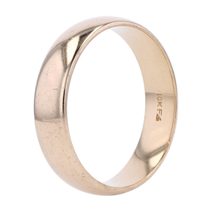 10K Yellow Gold Band Ring