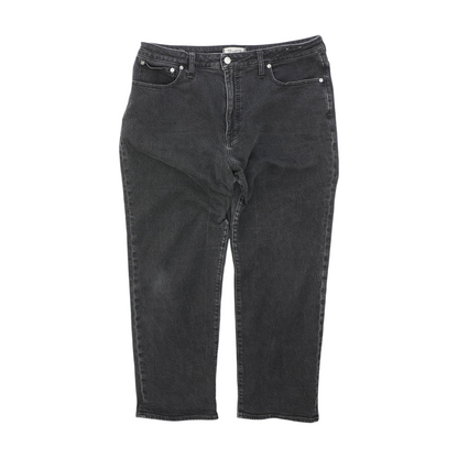 Black Straight Jeans