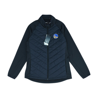Black Golden State Warriors Solid Active Jacket