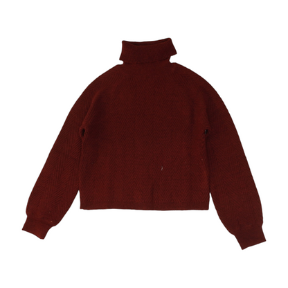 Maroon Pullover Sweater