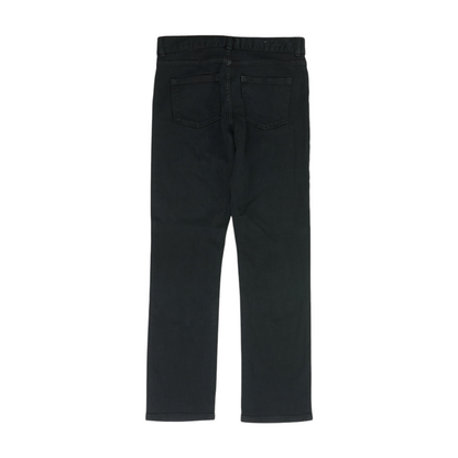 Black Solid Jeans