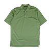 Green Solid Short Sleeve Polo