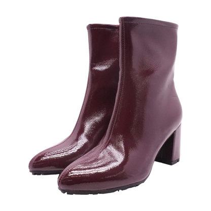 Red Ankle Boots
