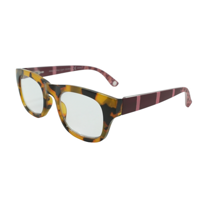 Tortoise Goldie Round Reading Glasses