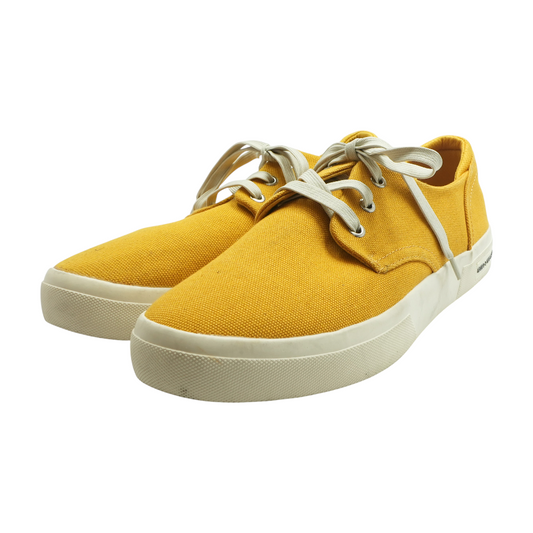 Mustard Lace-Up Casual Shoes