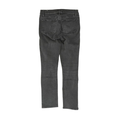 Beige Solid Skinny Leg Jeans