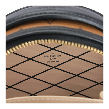Brown Mini Boite Chapeau Crossbody