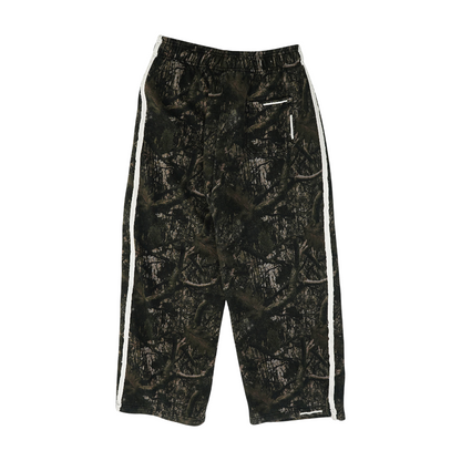 Green Camo Wide Leg Pants