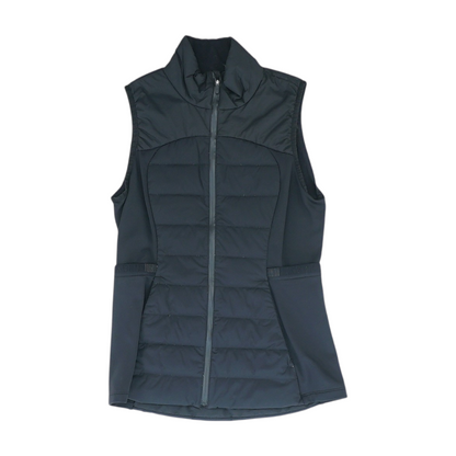 Black Solid Active Vest