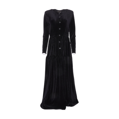 Vintage Black Maxi Dress