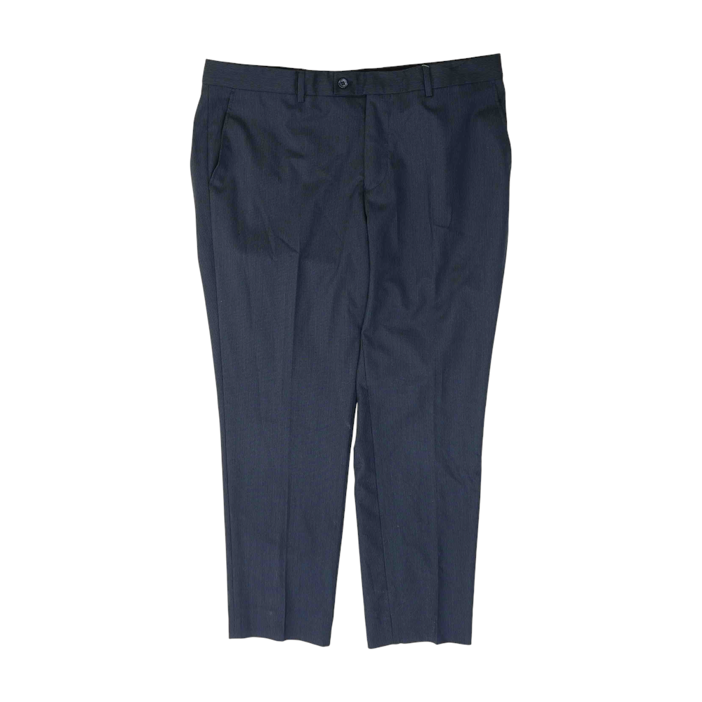 Navy Striped Suit