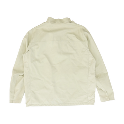 Beige Color Block Jacket