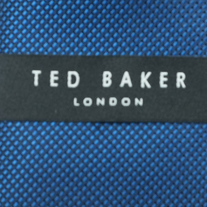 Blue Geometric Neck Tie