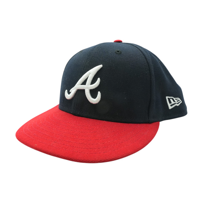 Navy Atlanta Braves Ballcap Hat