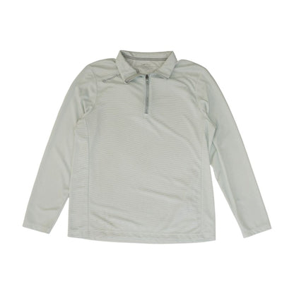 Green Striped Active Pullover