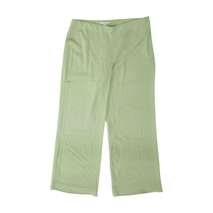 Green Bootcut Pants