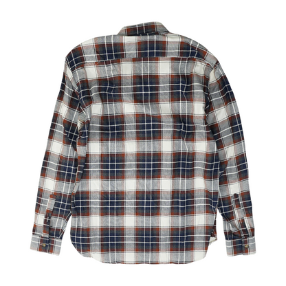 Blue Plaid Flannel Button Down