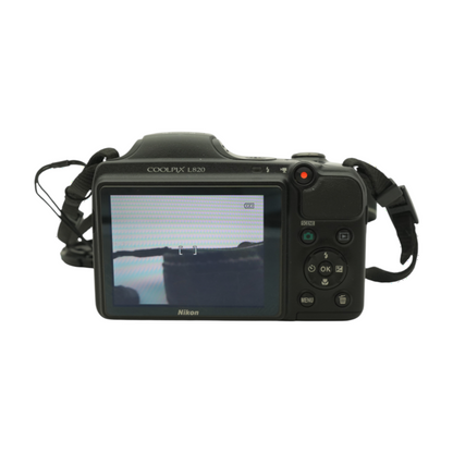 Coolpix L820 16MP Digital Point & Shoot Camera