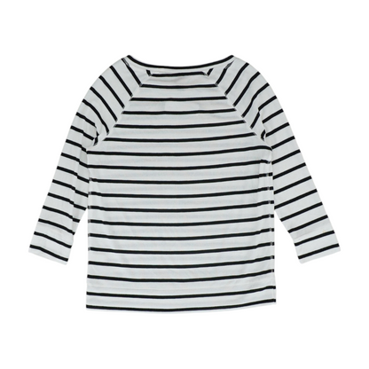 White Striped Blouse