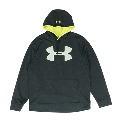 Black Solid Hoodie Pullover