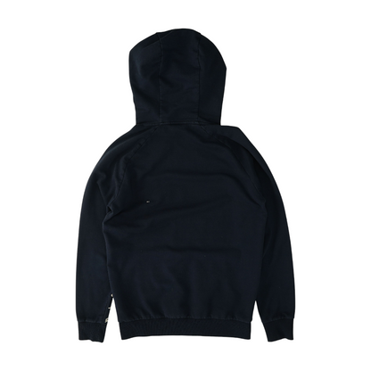 Navy Solid Hoodie Pullover