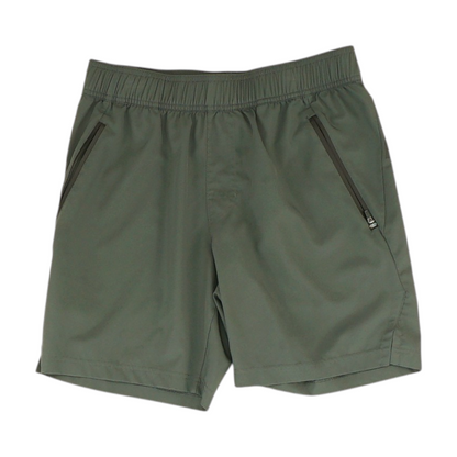 Green Active Shorts