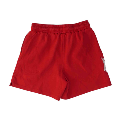 Red Active Shorts