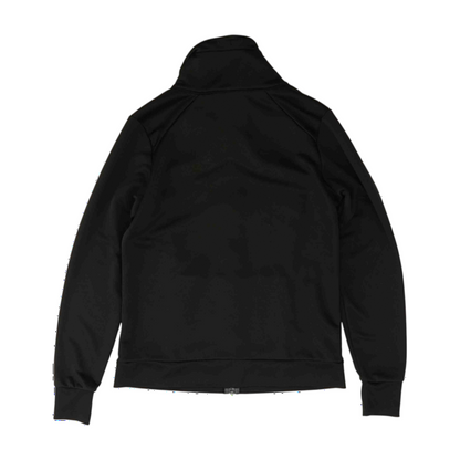 Black Solid Active Jacket