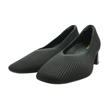Black Block Heels