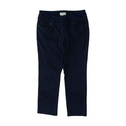 Navy Petite Straight Jeans