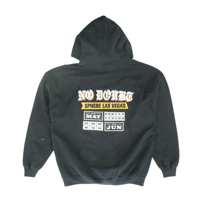 Black Solid Hoodie Pullover