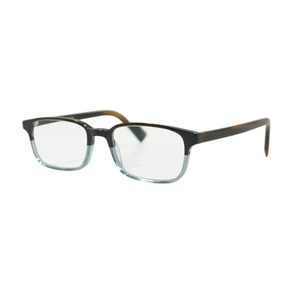Brown Wilkie M Rectangle Prescription Eyewear