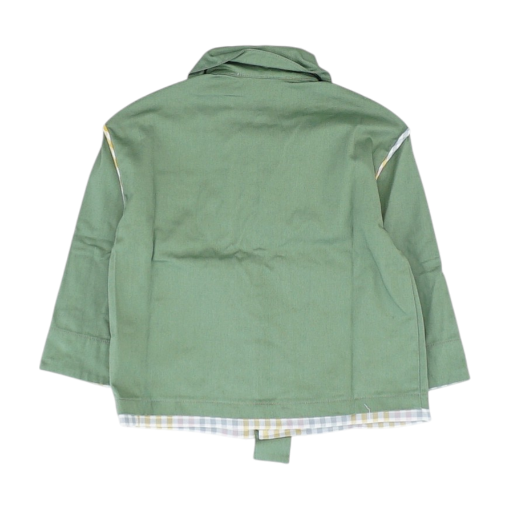 The Sunday Collective Green Long Sleeve Button Down – Image 2