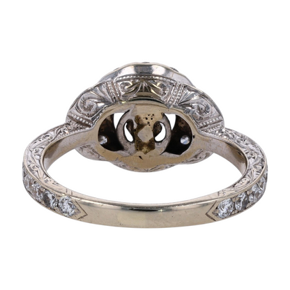 3/4 ctw 14K White Gold Diamond Engagement Ring
