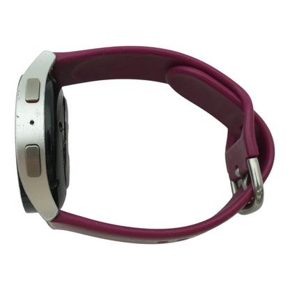 40mm Galaxy Watch6 Silver Smartwatch Purple Band S/M
