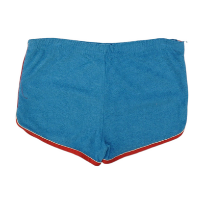 Vintage Blue Solid Active Shorts