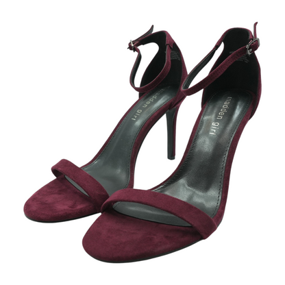 Burgundy Stiletto Heels