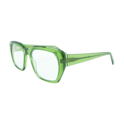 Green Testa Square Prescription Eyewear
