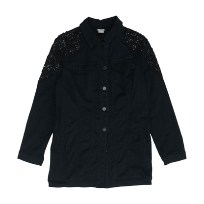 Black Solid Coat