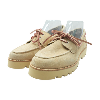 Pink Lace-Up Flats