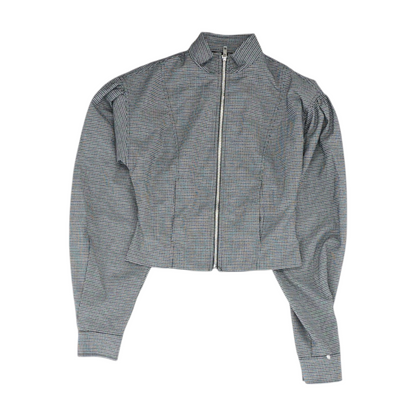 Black Check Active Jacket